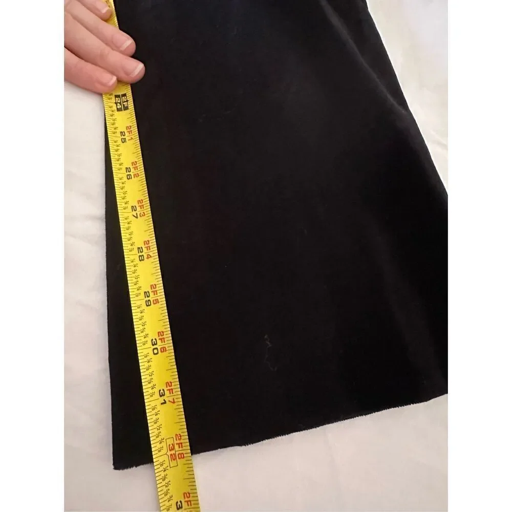 NWT Frame Sheen Noir Mini Boot Velvet Trousers Size 2